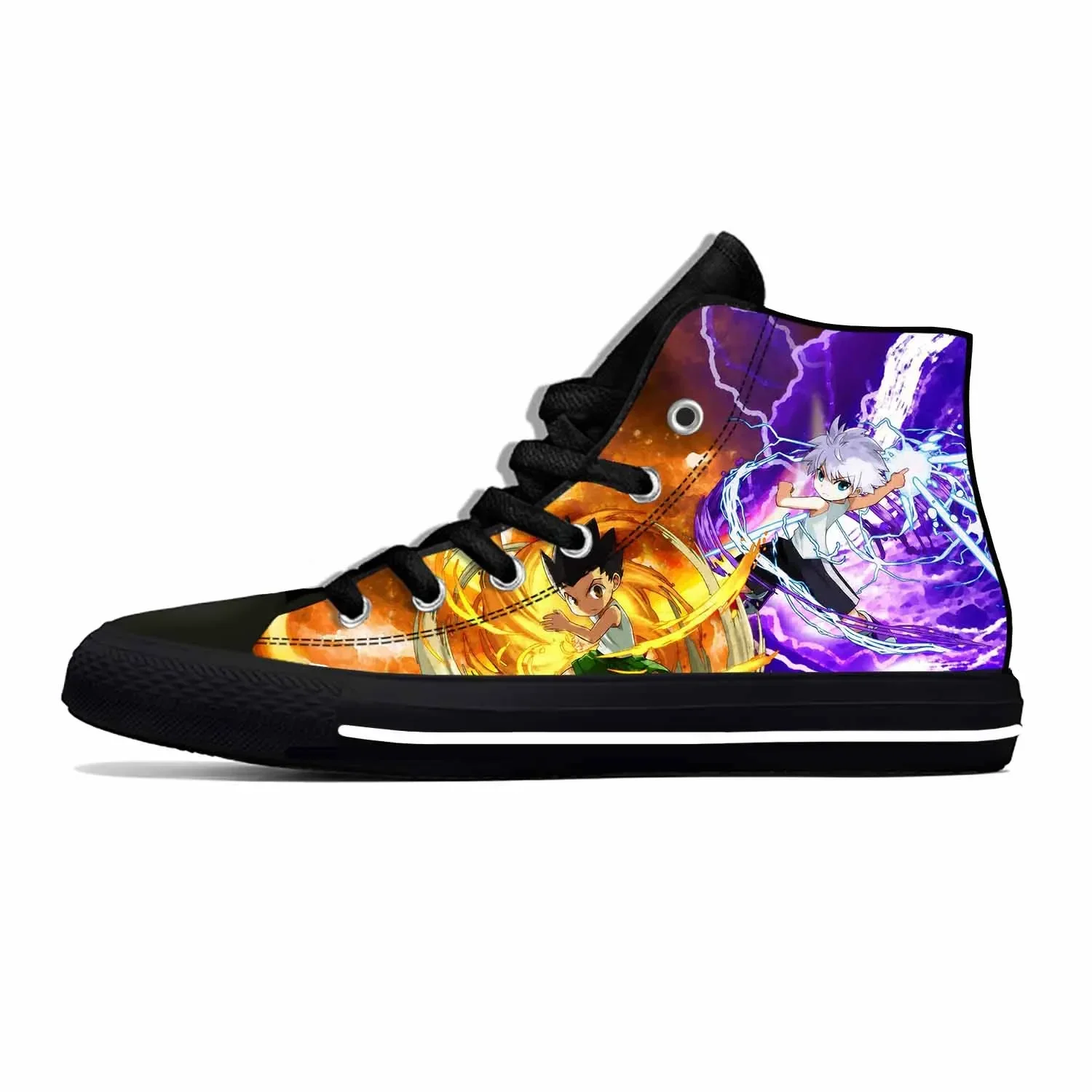 Sommer heiß cool gon killua zoldyck hunter x hunter anime Freizeit schuhe High Top Männer Frauen neuesten Turnschuhe klassische Boards chuhe