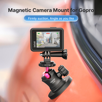 Ulanzi C029 Magnetic Tripod Ball Head Cloud Terrace for Gopro 7 8 9 10 11 12 Smartphone Action Camera Base Mount