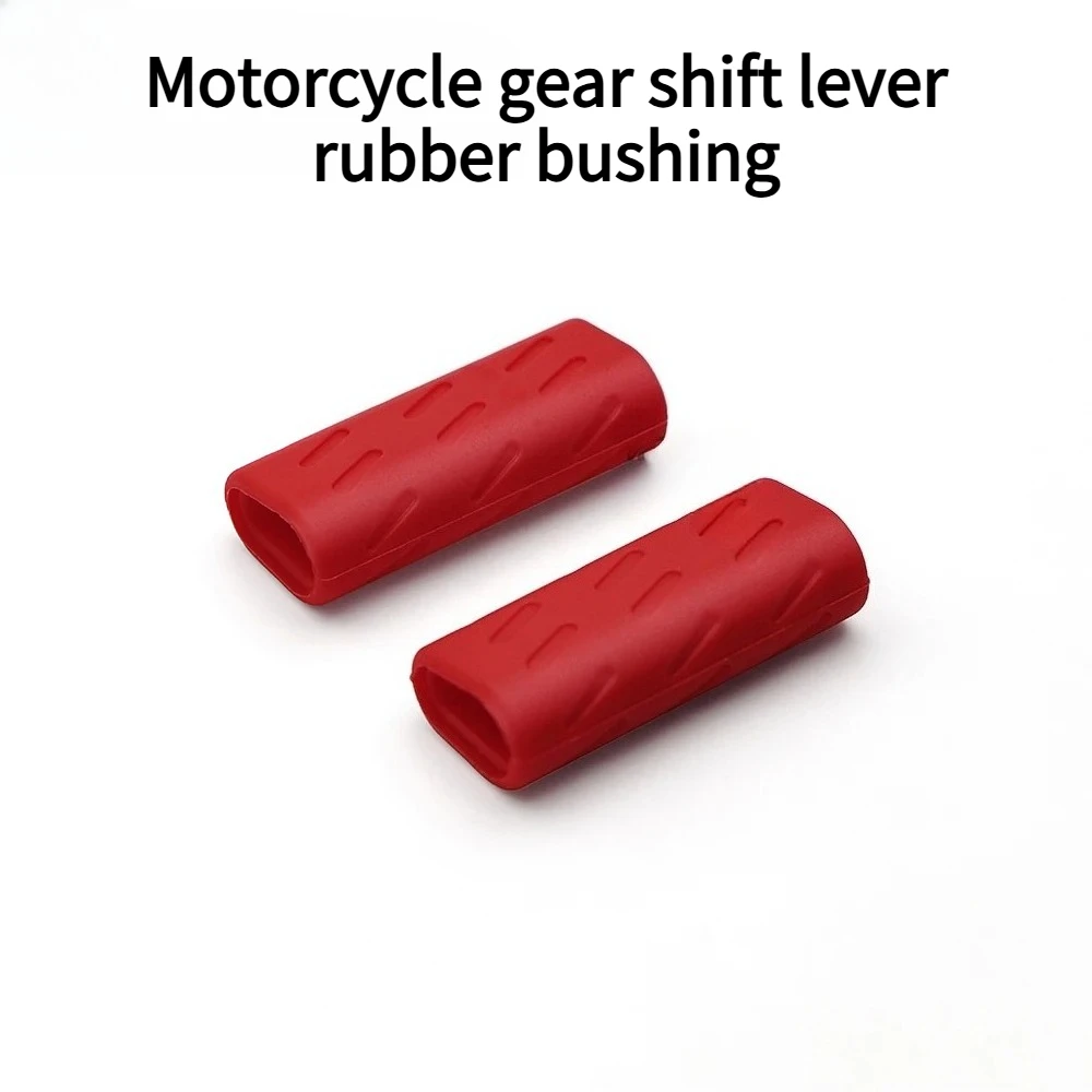 Gear Shift Lever Pedal For Ducati Hypermotard Monster 696 796 795 1100 821 V4 939 Rubber Cover Shoe Protector Foot Peg Toe Gel
