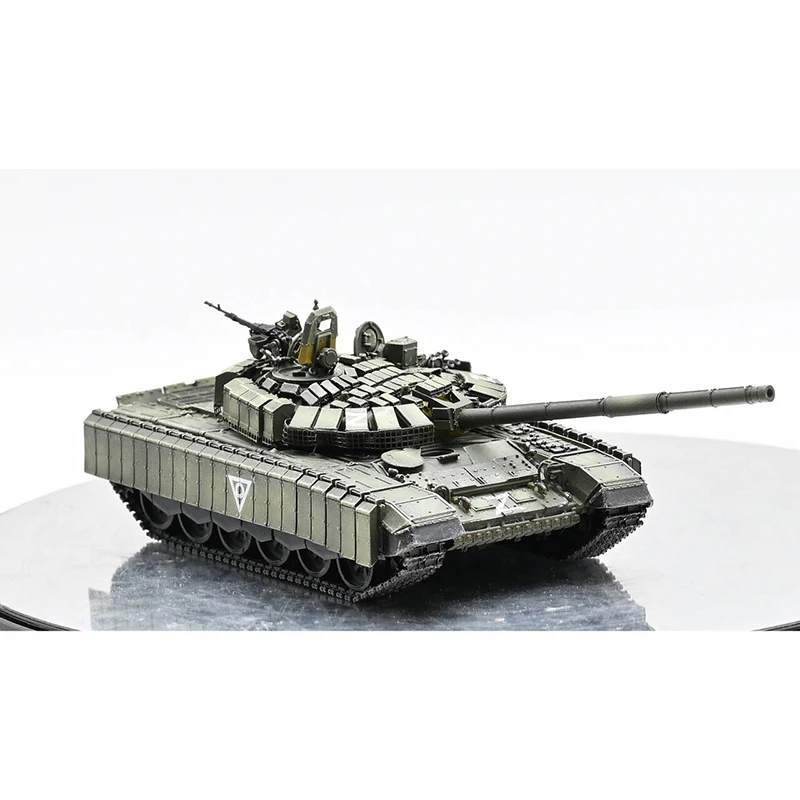 1:72 Scale Plastic T72 B3M OBR Main Battle Tank 2023 Model Militarized Combat Track Type Classics Souvenir Gifts Static Display