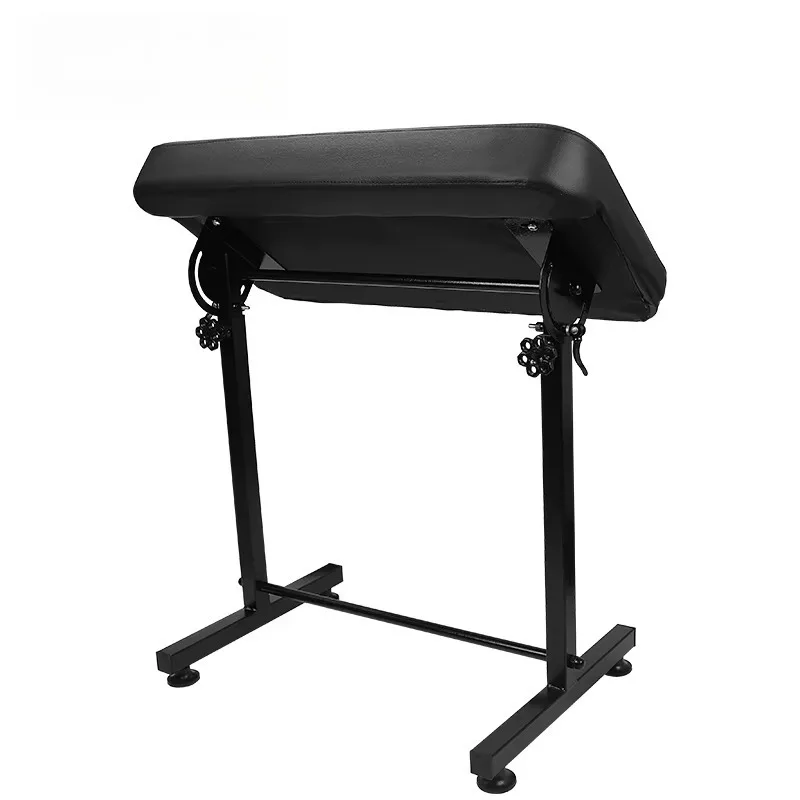 High-quality heavy-duty stainless steel tattooed arm and leg rest adjustable comfort pad