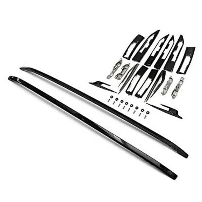

2Pcs Aluminum Roof Rail Rack Side Rail Bar Luggage Carrier fit for LR Range Rover Evoque 2011-2019