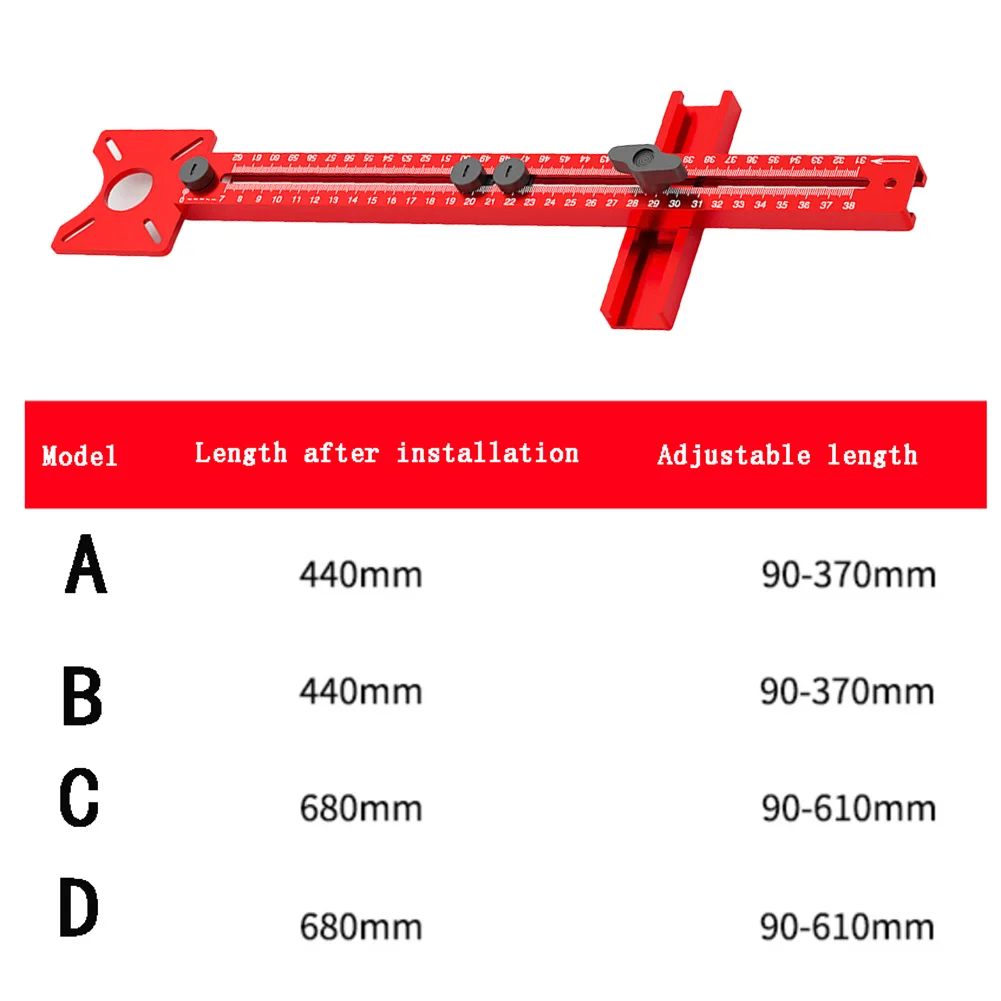 3 In 1 Router Milling Groove Bracket Woodworking Cutting And Milling Circular Auxiliary Tool Aluminum Router Circle Cutting Jig