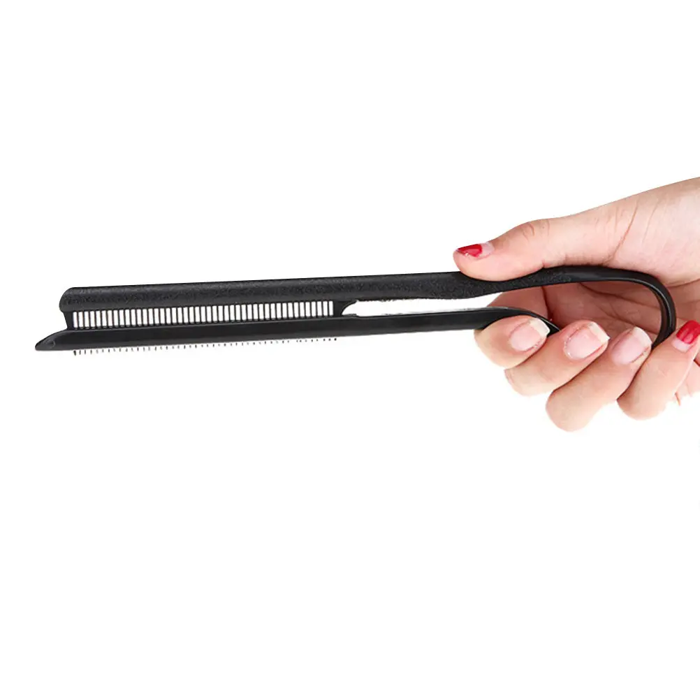 3Pcs V-Shaped Hair Styling Comb for Blow Drying Straightening Natural Hairstyle Scalp Friendly Salon Professional Hairdressing
