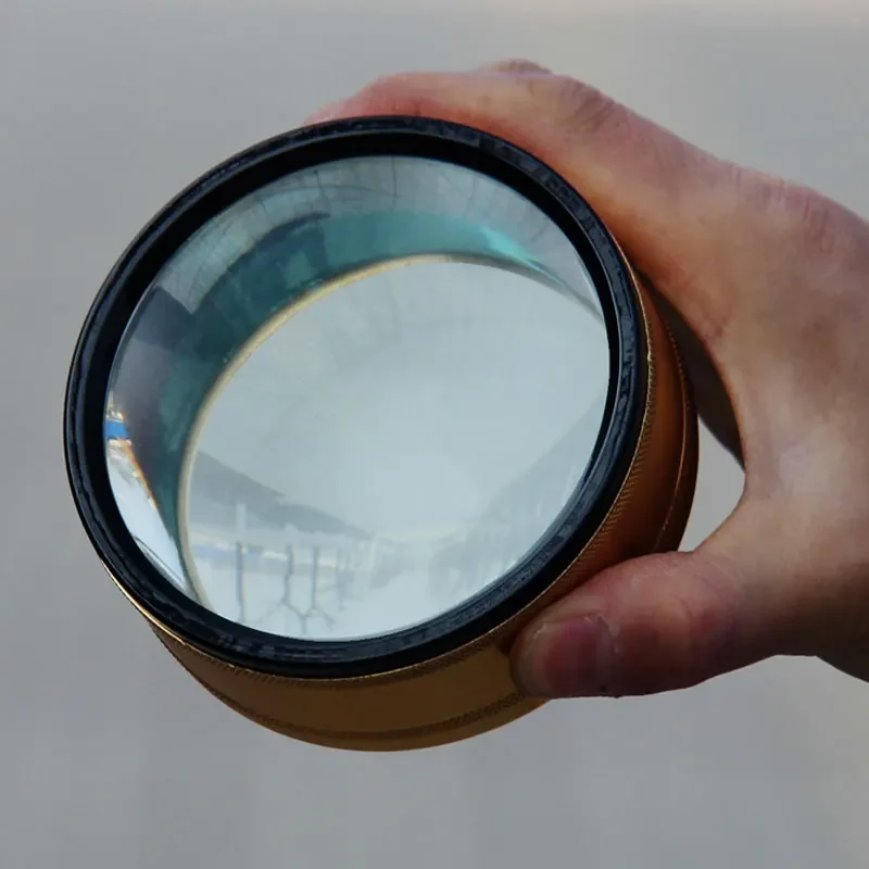 3.5X Magnifying Glass 100mm Large Lens Table Stand Loupe Metal Frame Desktop Map Newspaper Reading Magnifier