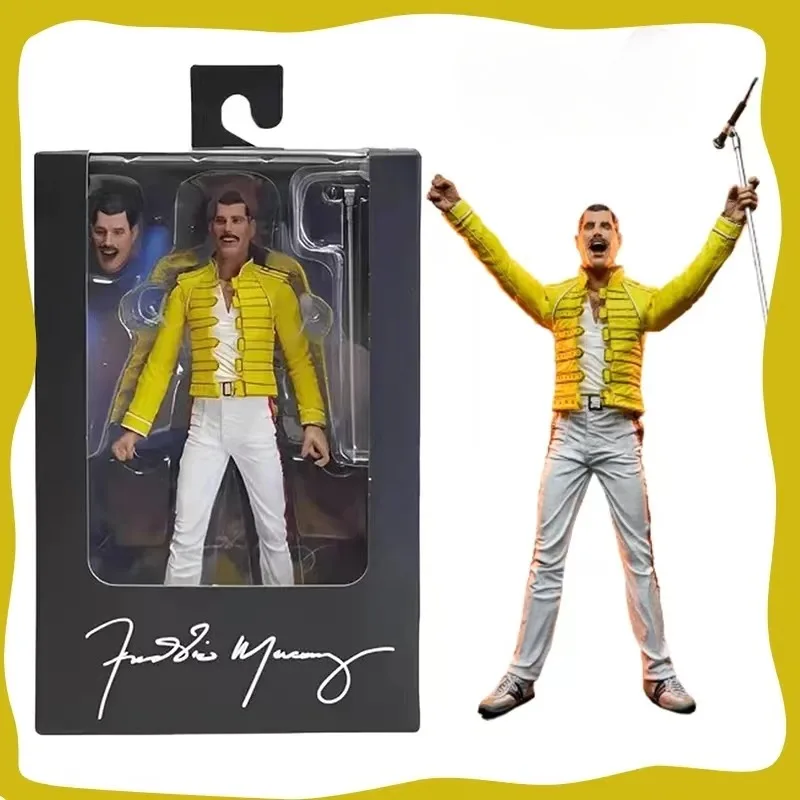 

Genuine 42066 Lead Singer Fredi Mocory 7-Inch Action Figure Freddie Mercury Bohemian Rhapsody