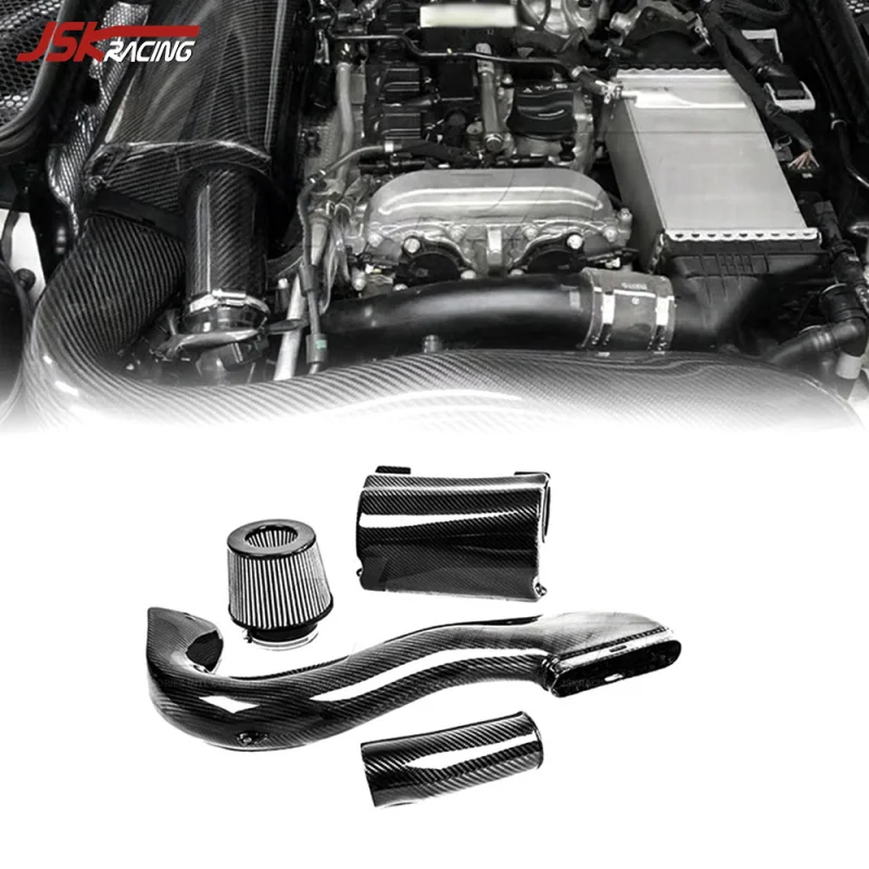 Dry Carbon Fiber Air Intake System For 2020-2025 Mercedes Benz E-Class W213 E260L E300L E350L M264 2.0T