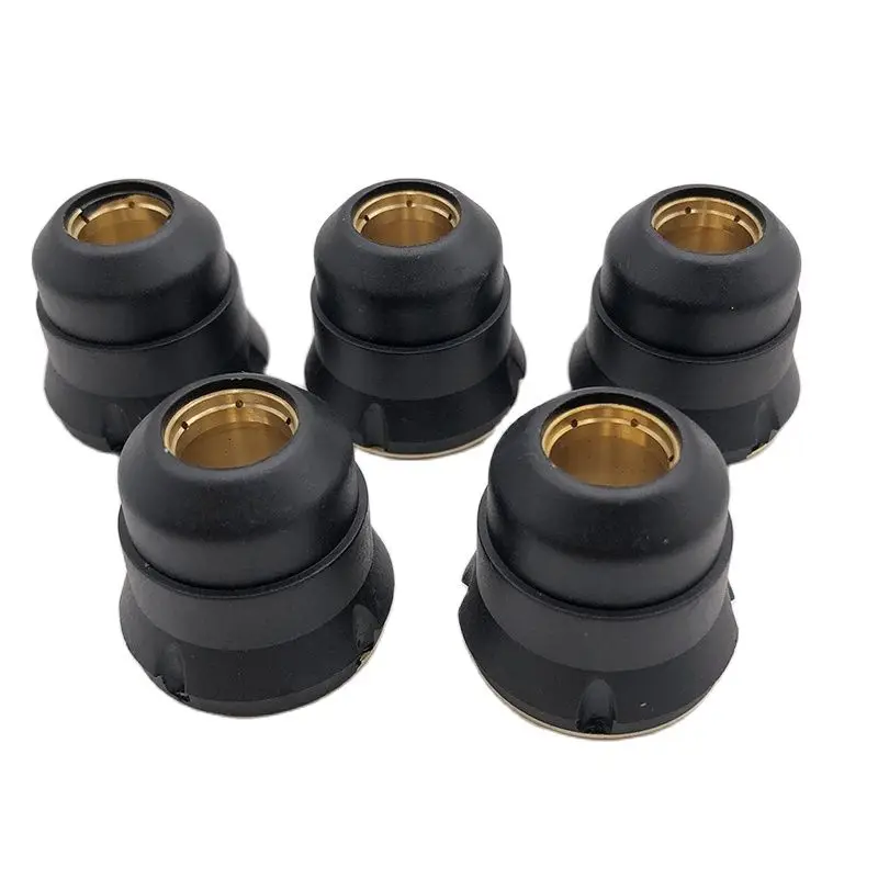 5pcs Cutting Torch Consumables Retaining Cap Shield Out nozzle PC0116 For S25 S30 S45 CUT55 PT-40 PT60 Plasma