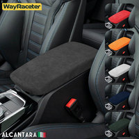 Alcantara Wrap ABS Car Armrest Box Storage Panel Trim Cover For BMW X3 G01 X4 G02 X3M F97 X4M F98 2019 2020 2021 2022 2023 2024