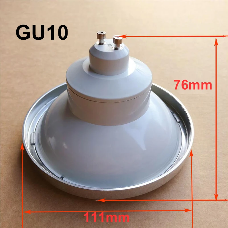 1pcs Dimmable LED AR111 Embedded Down Lamp 10W 15W G53 GU10 Led AR111 Light ES111 LED Spotlight AC85-265V DC12V