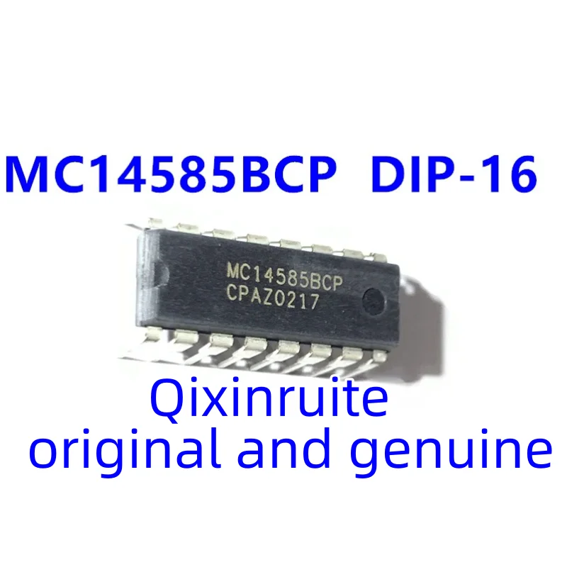 Qixinruite  New original MC14585BCP MC14175BCP DIP-16 four-digit digital comparator chip