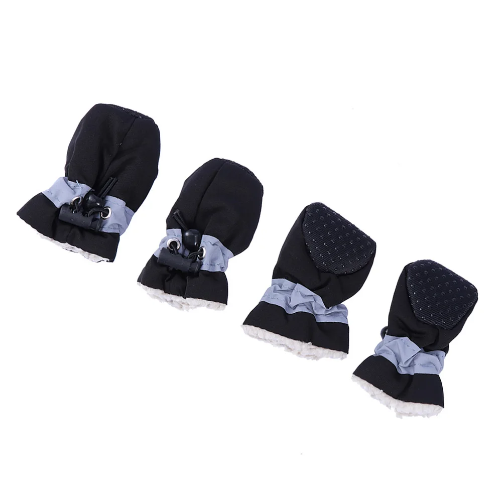 

Dog Anti-slip Shoes Warm Pet Dog Shoes Waterproof Non-slip Puppy Snow Boots Insulation Doggy Deck Beach Furniture Protection