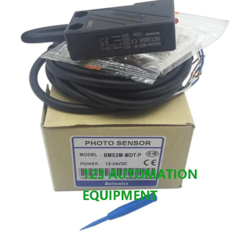 Authentieke Nieuwe Autonics BMS2M-MDT MDT-P BMS300-DDT DDT-P Side Sensing Foto-elektrische Sensoren Schakelaar Kabel Type
