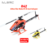 ALZRC-R42 RC entry-level 3D stunt helicopter model KIT version with orange/yellow color options for remote control adult toys
