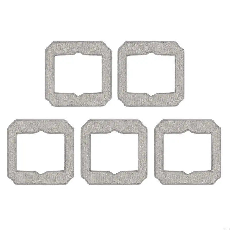 M6CB 5ピースミニウィンドウデバイスの交換用パッド用の洗浄布を簡単に取り付ける