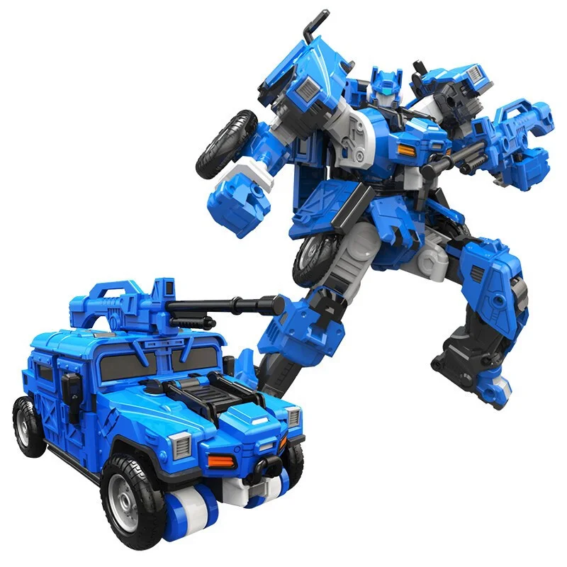 ABS Mini Force Transformation Robot to Car Toys Action Figures Mini Force X Simulation Car Airplane Deformation Mini Agent Toy