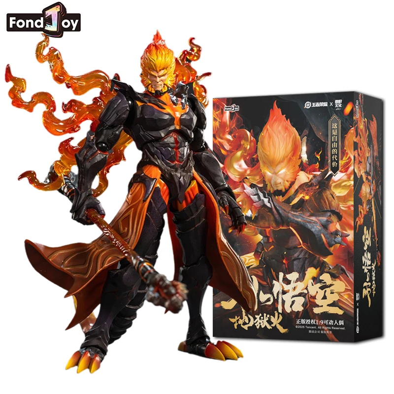 

Новая сборная модель FondJoy Honor of Kings Sun Wukong Hellfire 1:9, экшн-фигурка, игровая коллекция, модель, орнамент, игрушка, подарки для мальчика