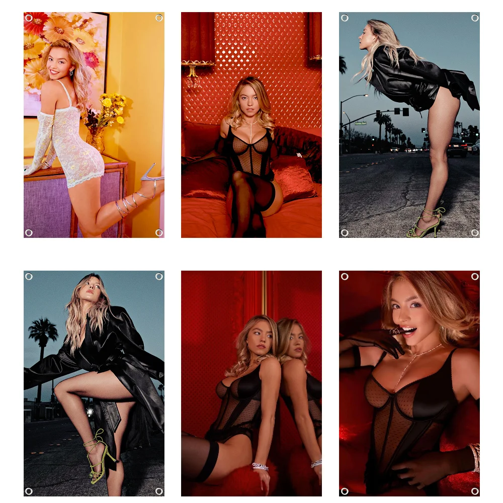 

Sydney S-Sweeney Flag Flag Wall Decor Painting Tapestry Banner Flag Room Decoration Aesthetic