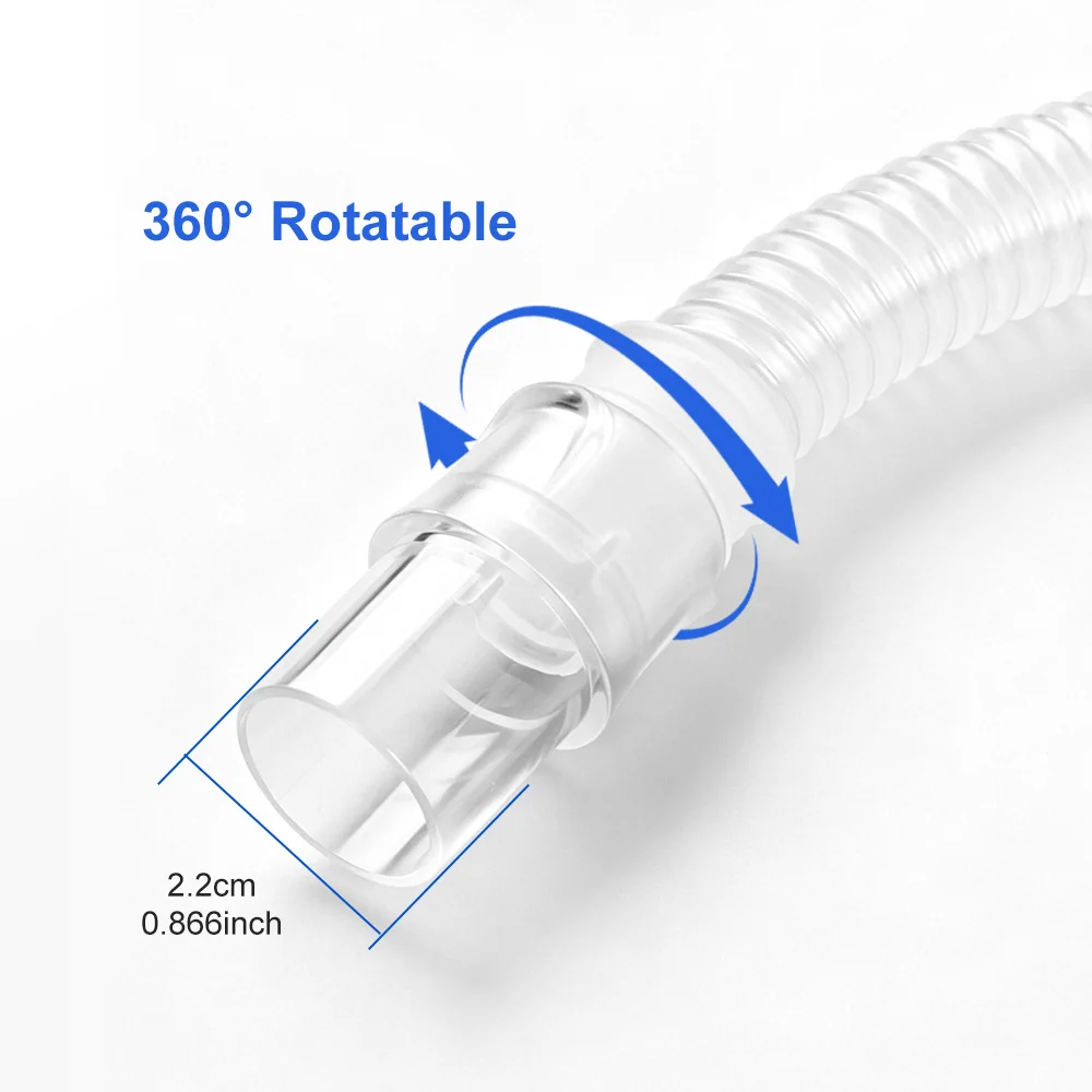 1/2PCS Replacement Elbow And Short Tube for Airfit N20 and Airtouch N20, Hose Supplies for CPAP Users No Leakage Reduce Noise