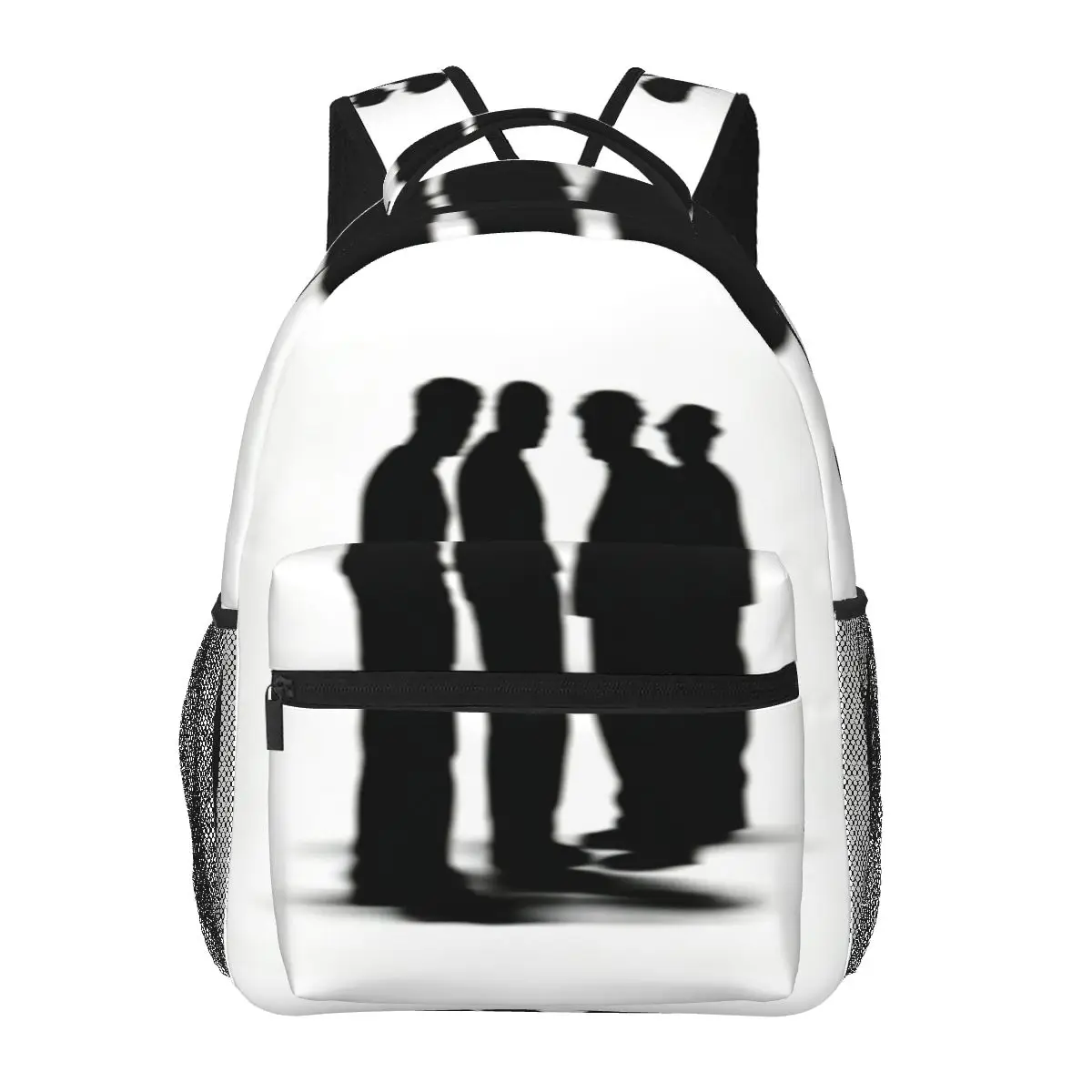 Street Atmosphere Virtual Shadow Characters Shadow Graphic Backpacks Boys Girls Bookbag School Bags Rucksack Shoulder Bag