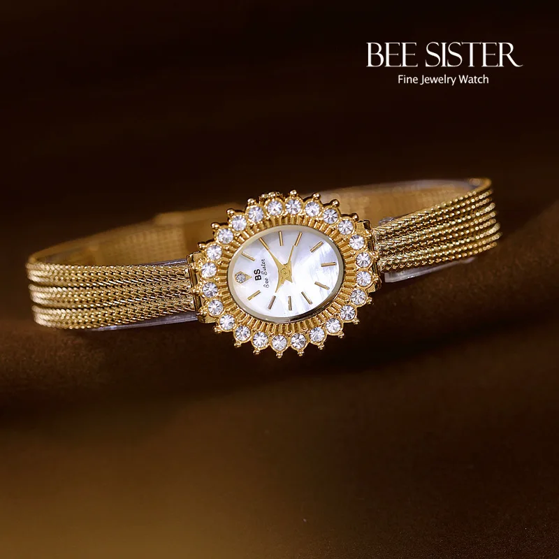 2025 Новые женские часы в стиле ретро, высококачественные элегантные часы с ракушкой и циферблатом, роскошные водонепроницаемые наручные часы, золотые, серебряные ручные часы