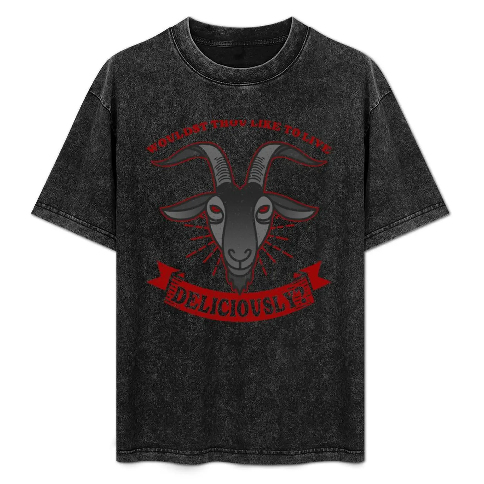 Wouldst thou like to live deliciously? T-Shirt heavyweights blue lock Short sleeve tee men