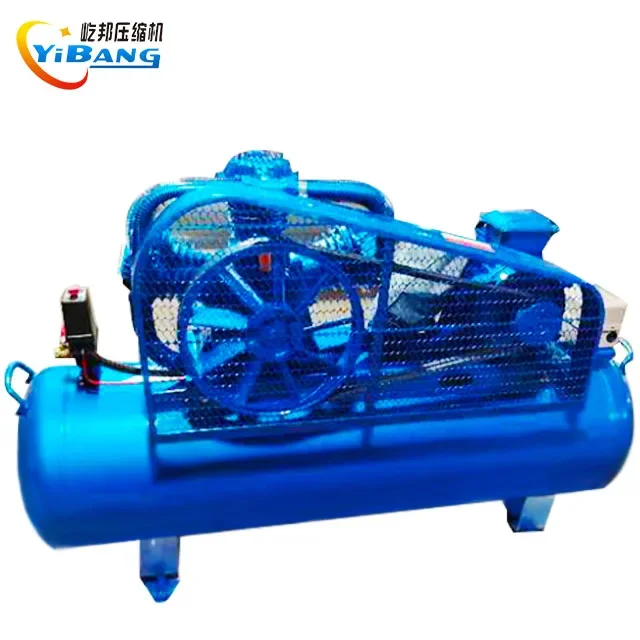 7.5 kW  Piston Air Compressor 900L/Min 16bar 380V 50Hz Belt Drive IP54 Motor