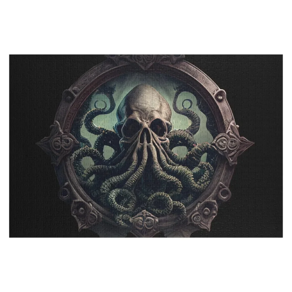 Cthulhu Jigsaw Puzzle Customs With Photo Personalized Toy Wood Photo Personalized Wooden Boxes Puzzle