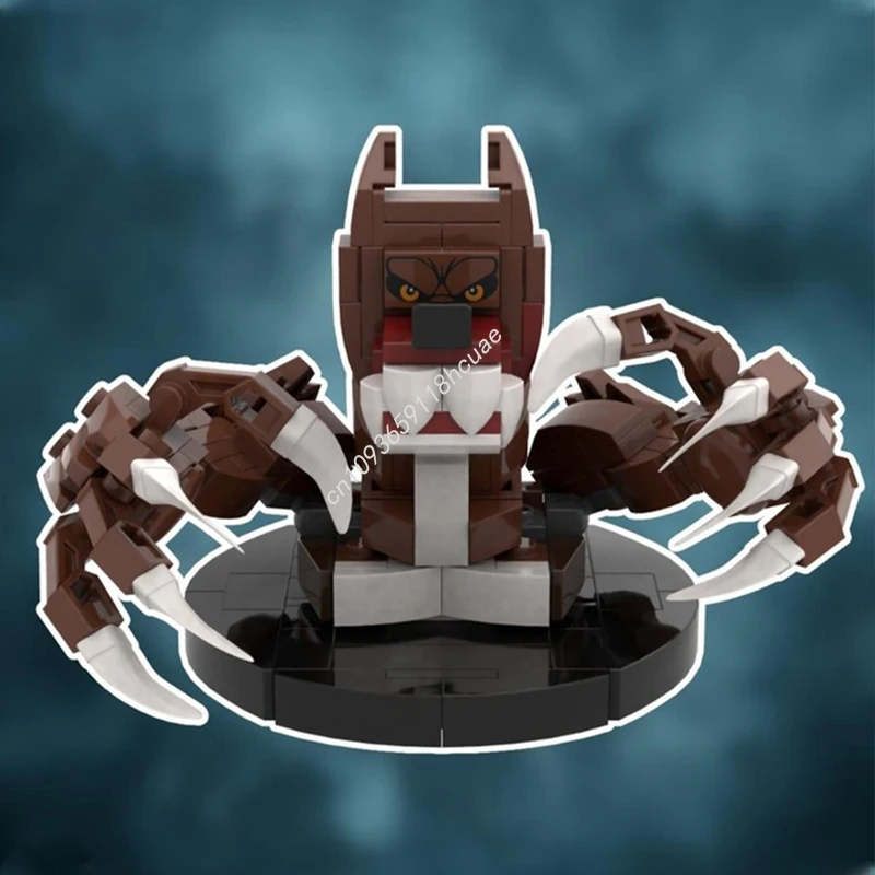 

194 шт. MOC WEREWOLF Brickheadz модель строительные блоки ремесленные игрушки дети образование творческая идея кирпич рождественские подарки