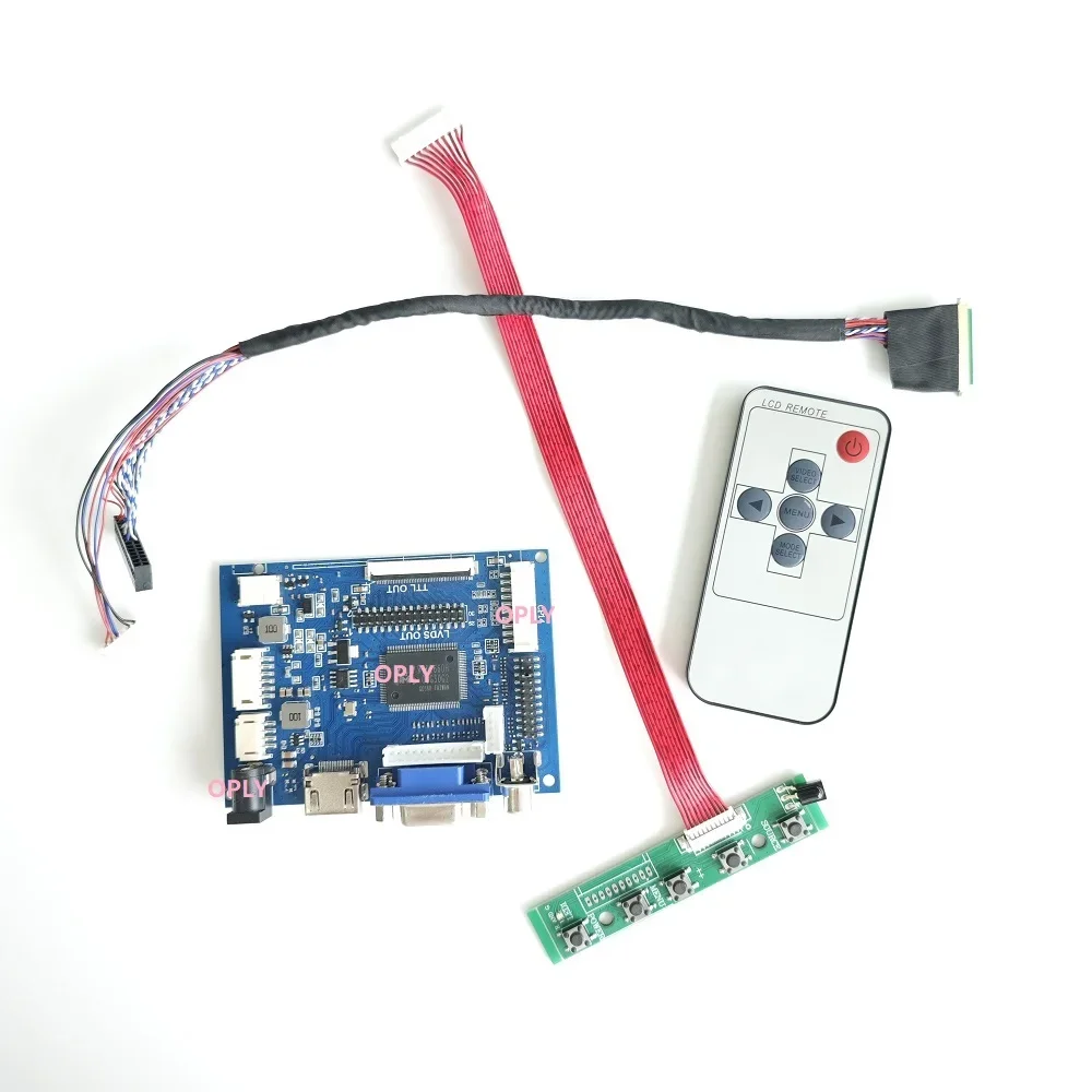 

Для B156HW02 V1 V3 V5 V0 15,6 "1920×1080 40-контактный дисплей LVDS ЖК-панель Плата контроллера WLED VGA AV HDMI-совместимый комплект