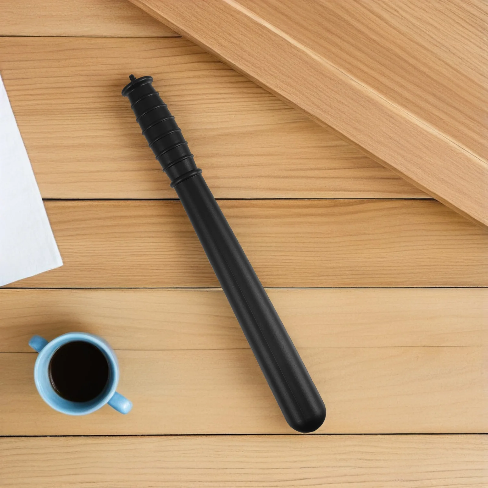 6 個警察パーティー小道具リアルな軽量耐久性のあるハロウィーンコスチューム杖子供のためのステージパフォーマンスコスプレアクセサリー杖