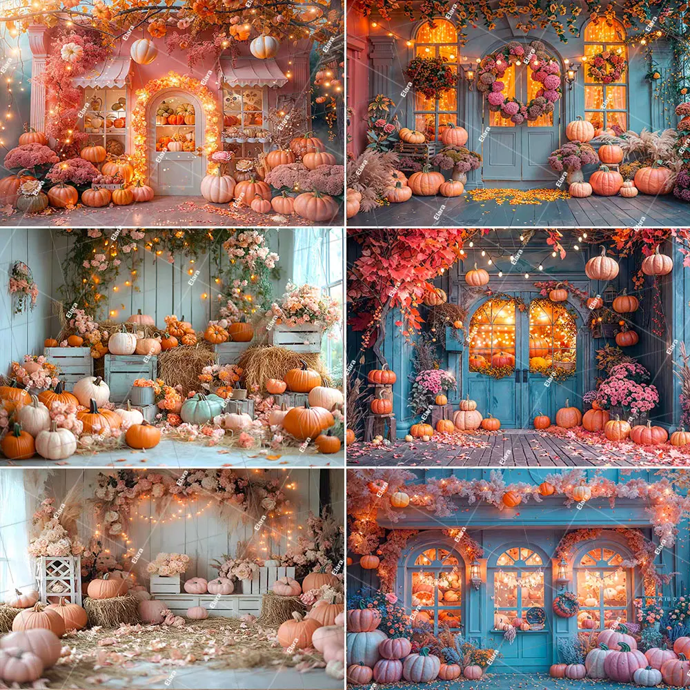 

Thanksgiving Background Decoration Autumn Pumpkin Harvest Festival Party Scene Photography Background Photo Booth Props