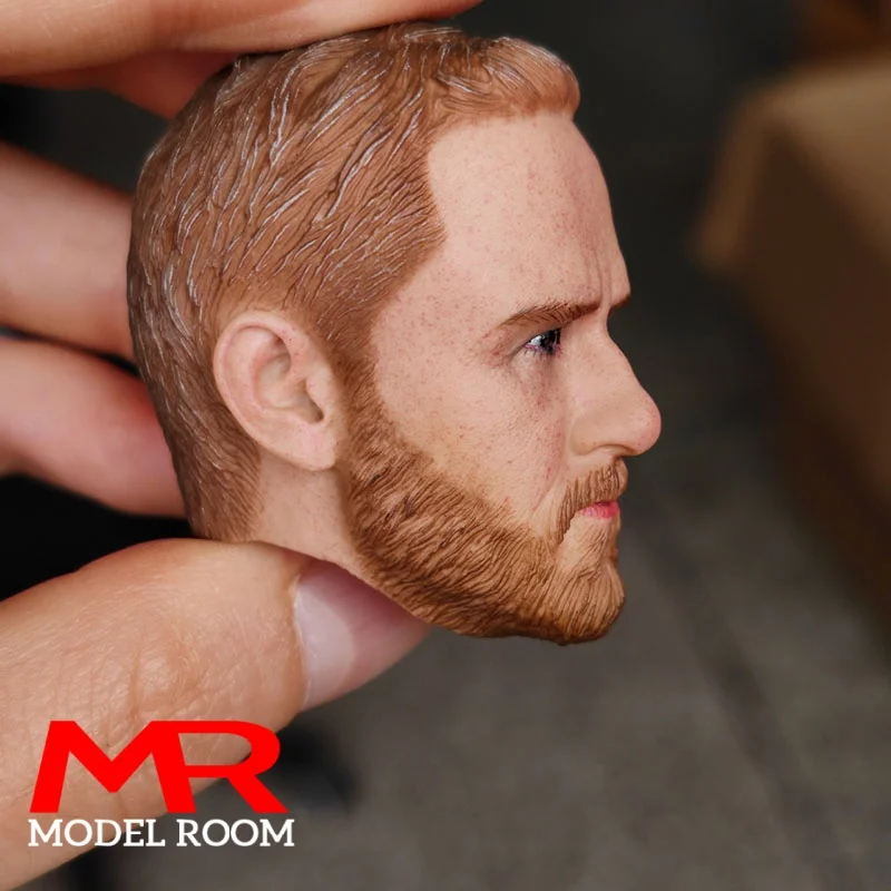 Cabeça de cecchino dam 78085 escala 1/6, escultura em pvc, cabeça de soldado masculino, modelo adequado para bonecos de corpo de figura de ação de 12 ''