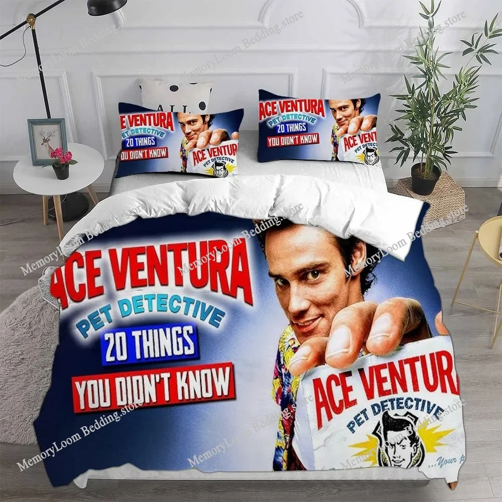 

Ace Ventura Pet Detective Bedding Sets Eu Single Comforter Quilt Bed Cover Duvet Cover Pillow Case Kids Adults