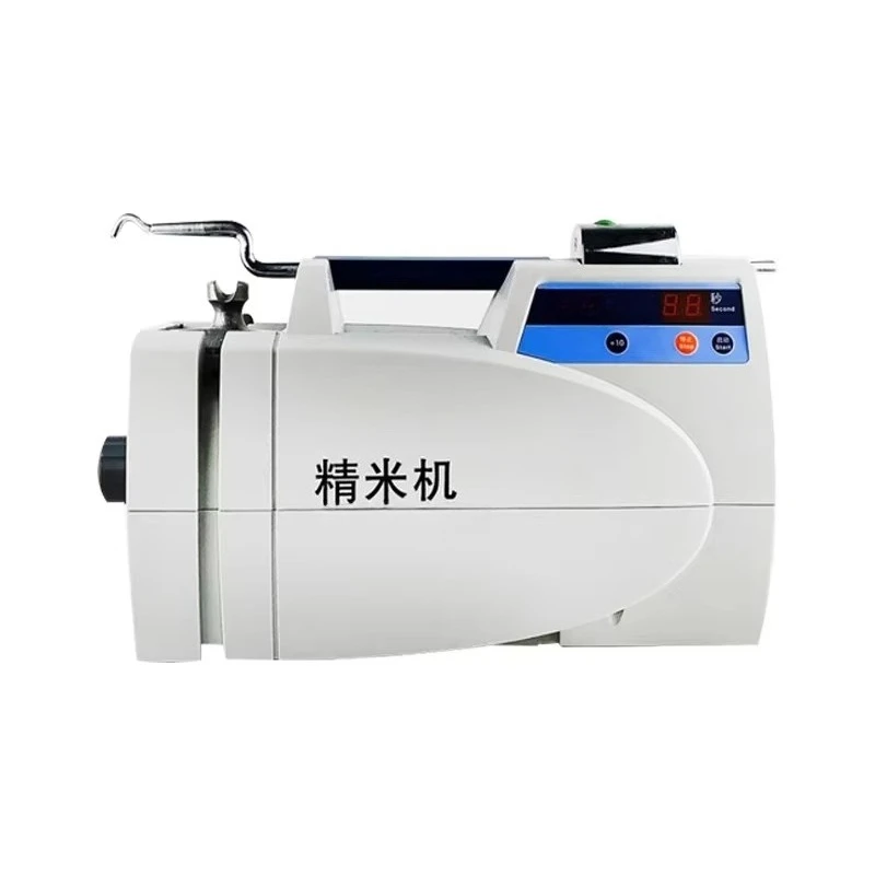 High-speed motor-driven rice mill for rice yield testing and rice milling
