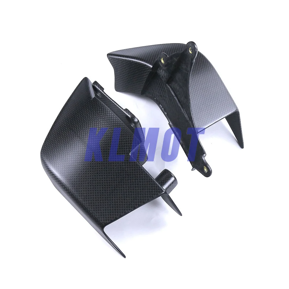 Motorcycle Accessories Upper Lower Winglets Side Fixed Wing Air Deflector For DUCATI Multistrada V4 V4S 2021-2023 Carbon Fiber