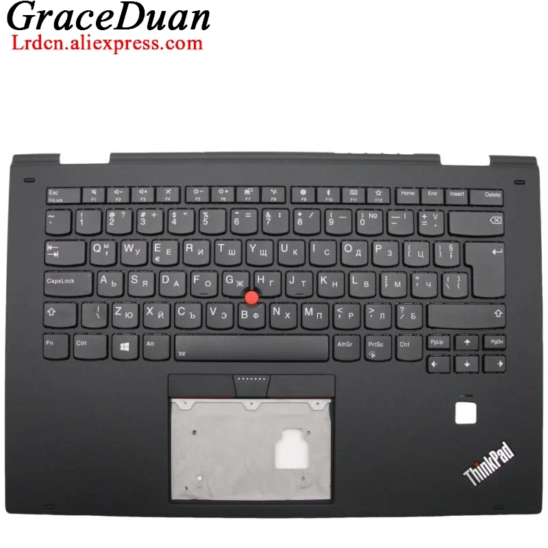 

BG Bulgaria Black Keyboard Upper Case Palmrest Shell Cover For Lenovo Thinkpad X1 Yoga 2nd Gen 2 G2 01HY804 01HY844 01HY884 01HY