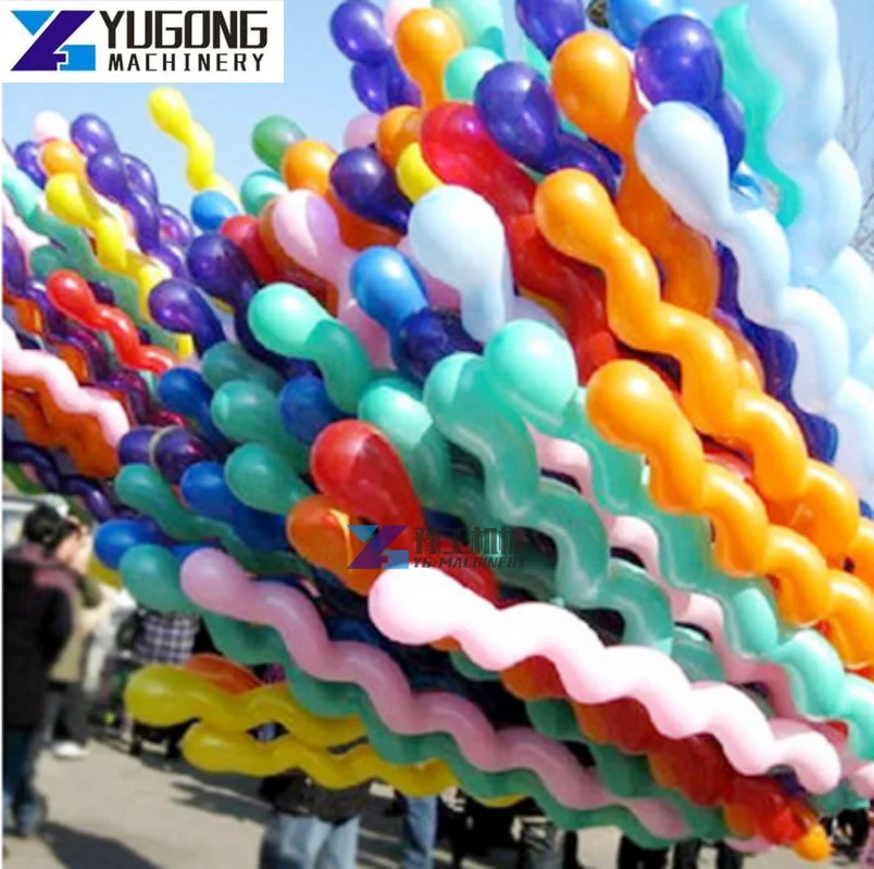 Automatic Latex Balloon Inflating Natural Gift In Balloon Machine Happy Party Round Latex Balloon Printing Equipment Machine