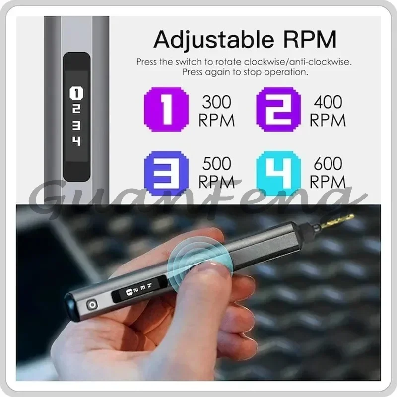 Compatible with Cordless Rotary Drills, Rechargeable Drills for Wooden Aluminum Coin DIY Process