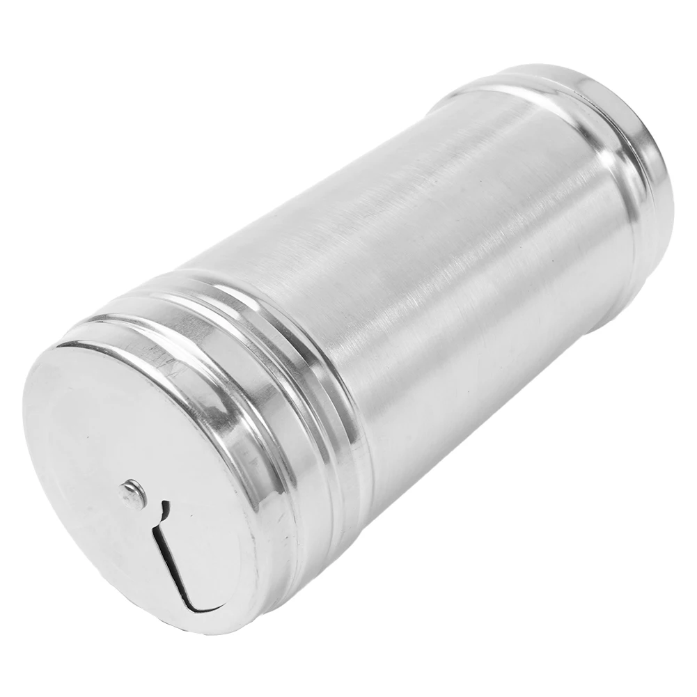Stainless Steel Barbecue Spice Jars Salt Shaker Pepper Bottle Flour Fine Sieve Tool Home Condiments Novel Kitchen Accessories
