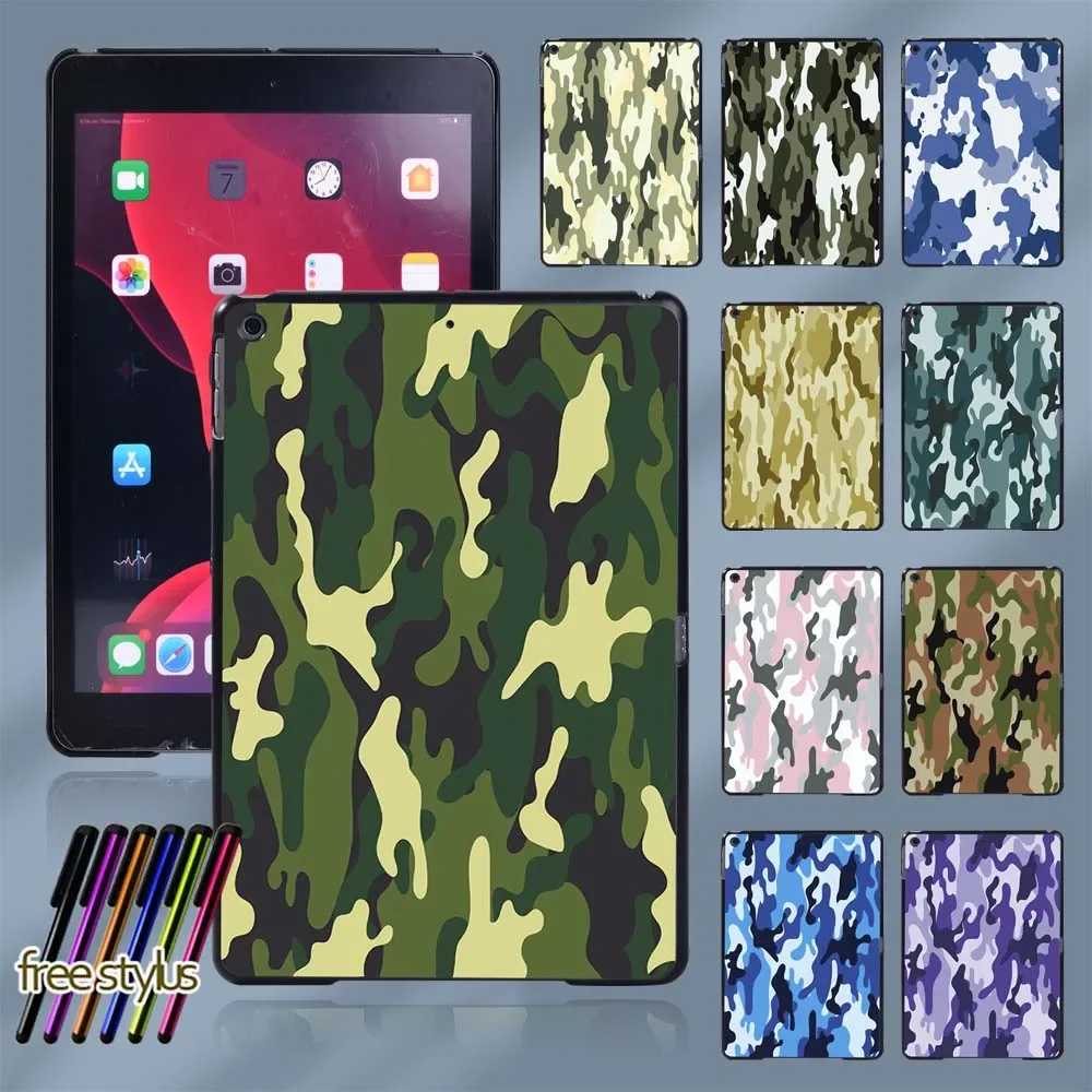 

Plastic Tablet Hard Shell Cover Case for Apple IPad 8 2020 8th Generation 10.2 Inch Tablet Protective Case + Free Stylus