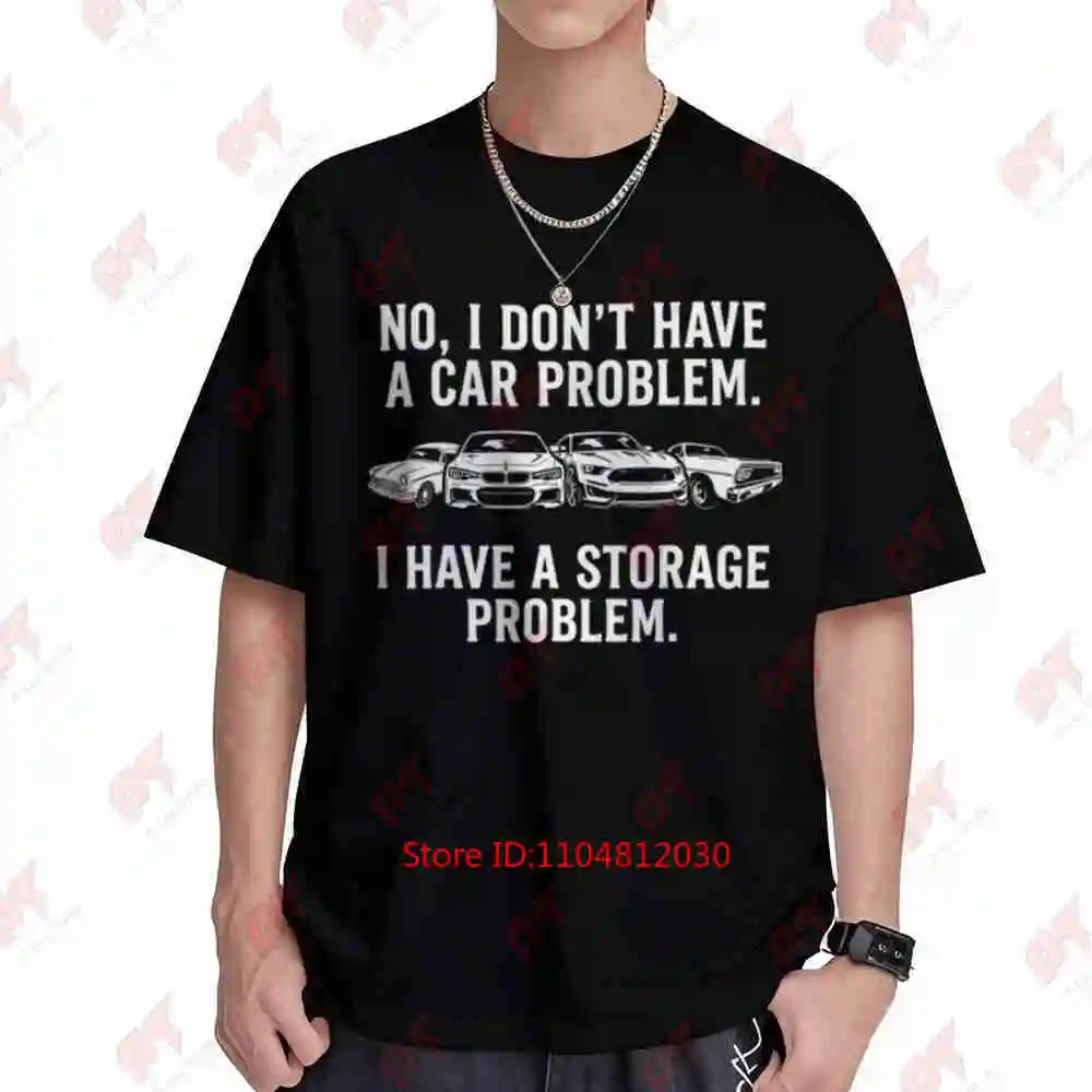 Non, je n'ai pas de problème avec ma voiture - T-shirt à manches courtes 100% coton