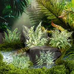 Plant Sticker pack 20pcs Natural plants Transparent Waterproof Grass hand account Decoration Scrapbooking supplies