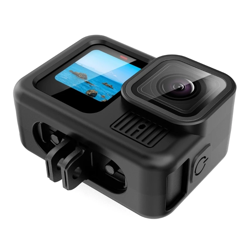 Funda silicona con protección completa R91A para funda cámara con cordón