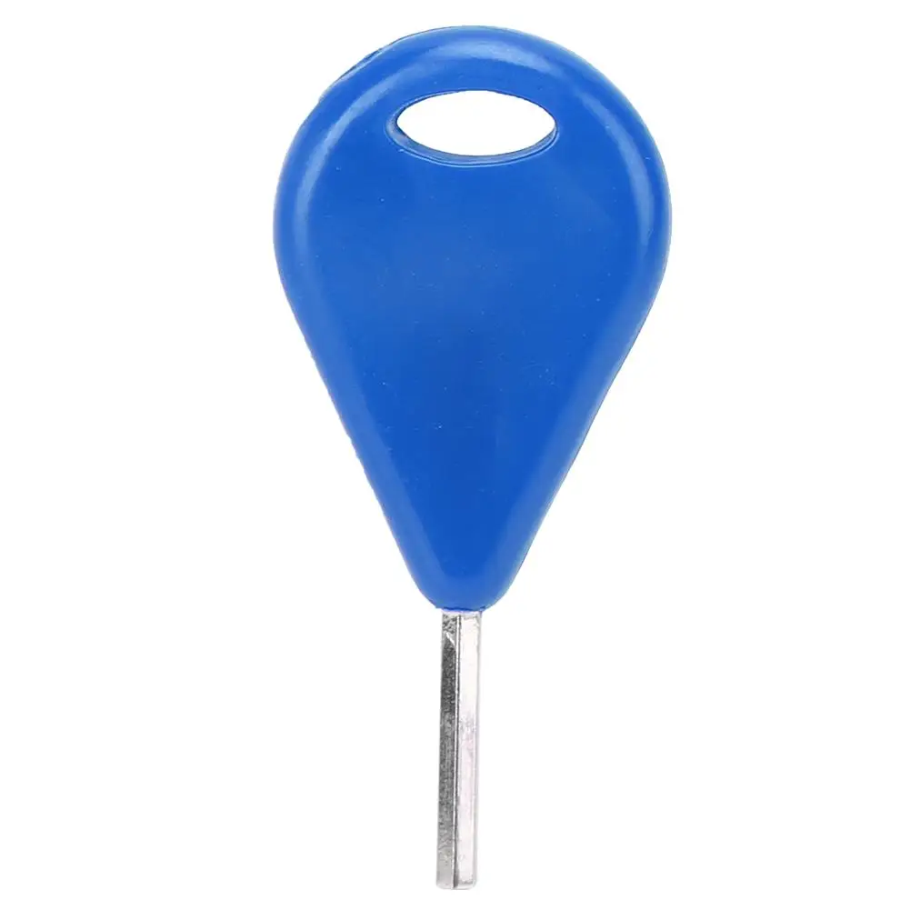 مجموعة أدوات سداسية لمفتاح زعانف لوح التزلج مكونة من 6 قطع معدات ملحقات ركوب الأمواج باللون الأزرق لصيانة لوح التزلج