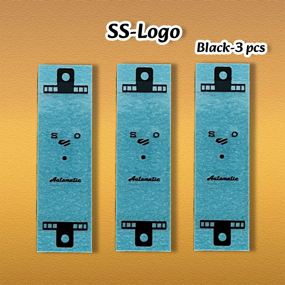 SEI SS Logo New 3D metal Logo sticker suitable for 27-30MM flat dial watch modification accessories view 4