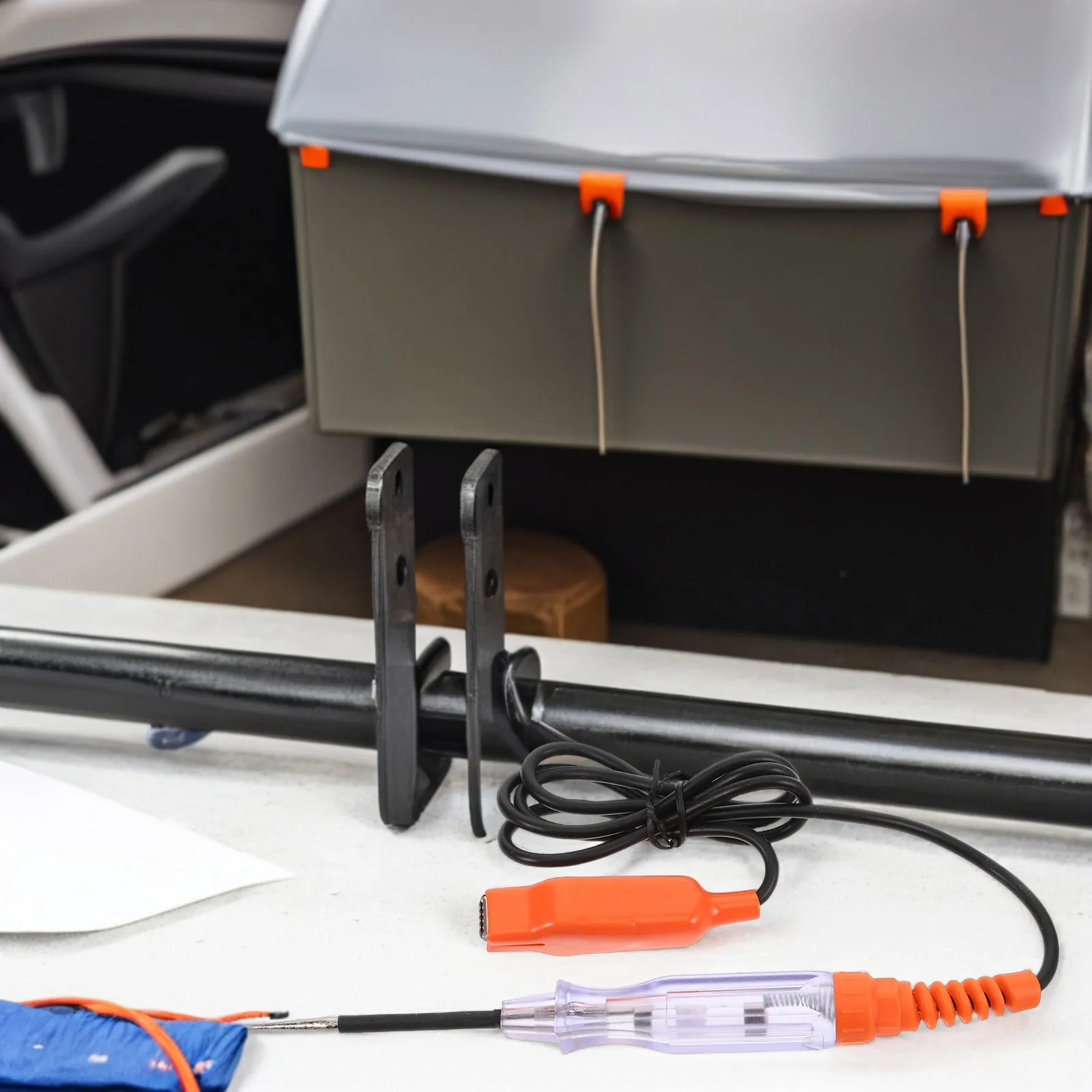 Probador de circuitos de coche, sonda de pluma de prueba eléctrica automotriz portátil para herramienta de prueba de circuito de detección de fallos