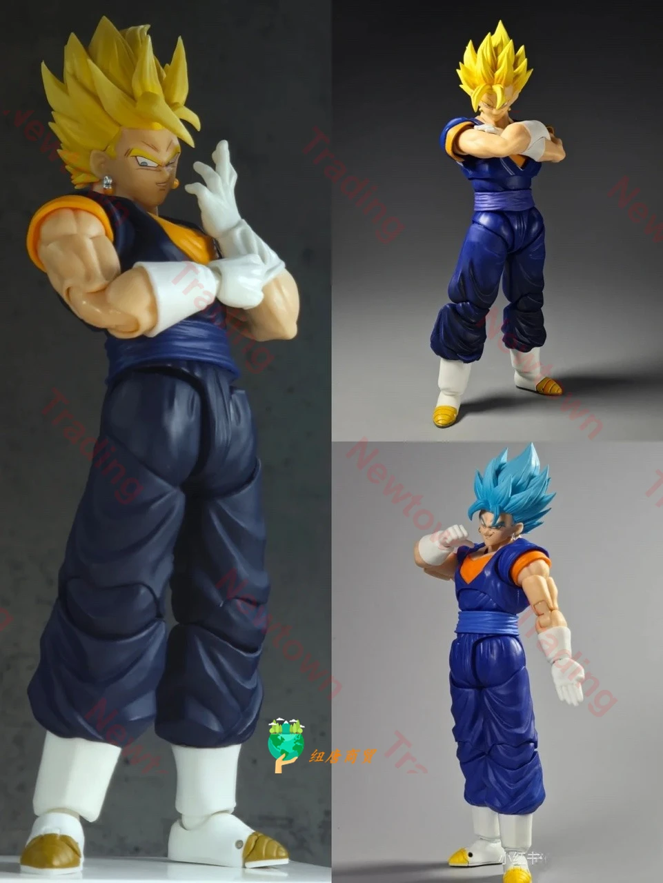 

In stock Dragon Ball SHF Super Saiyan SSJ Plant Goku Vegeta 3.0 Graphic Anime Action Character Model Gift Toys