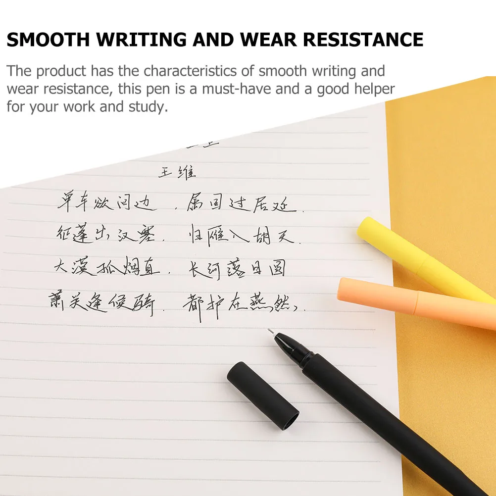 

10Pcs Silica Gel Pen Smooth Writing Multipurpose Gel Ink Pens for Office School Supplies Halloween Pens