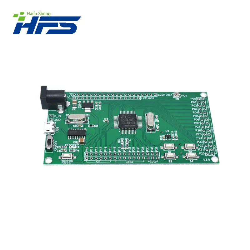 STC89C52 STC12C5A60S2 Microcontroller Minimum System Board 51 Development Board LCD1602/LCD12864 Interface